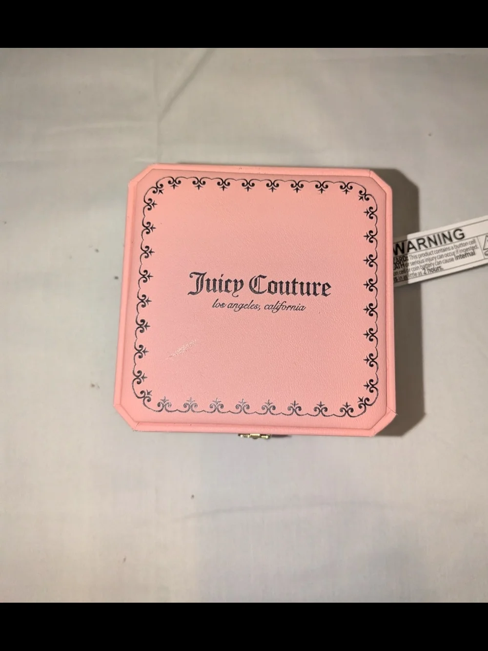 Juicy Couture Pink Heart Charm Watch Bracelet - Juicy Couture
